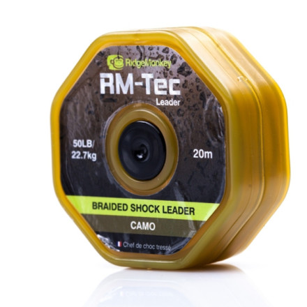 Шоклідер Ridge Monkey RM-Tec Braided Shock Leader Camo